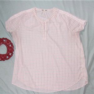 extra large womens sheer cover up shirt blouse top